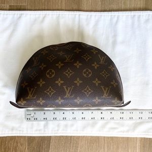 Louis Vuitton Pouch Demi Ronde Cosmetic Bag